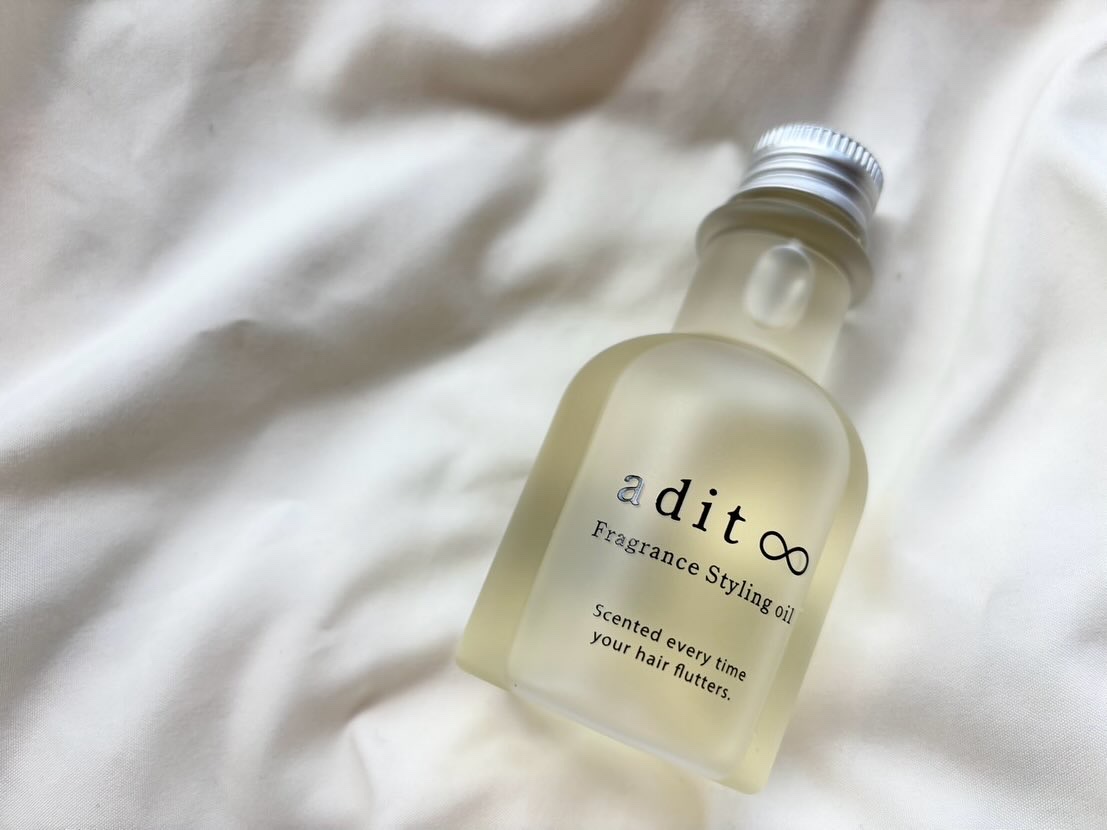 フレグランス スタイリングオイル/adit∞/ヘアオイルを使ったクチコミ（1枚目）