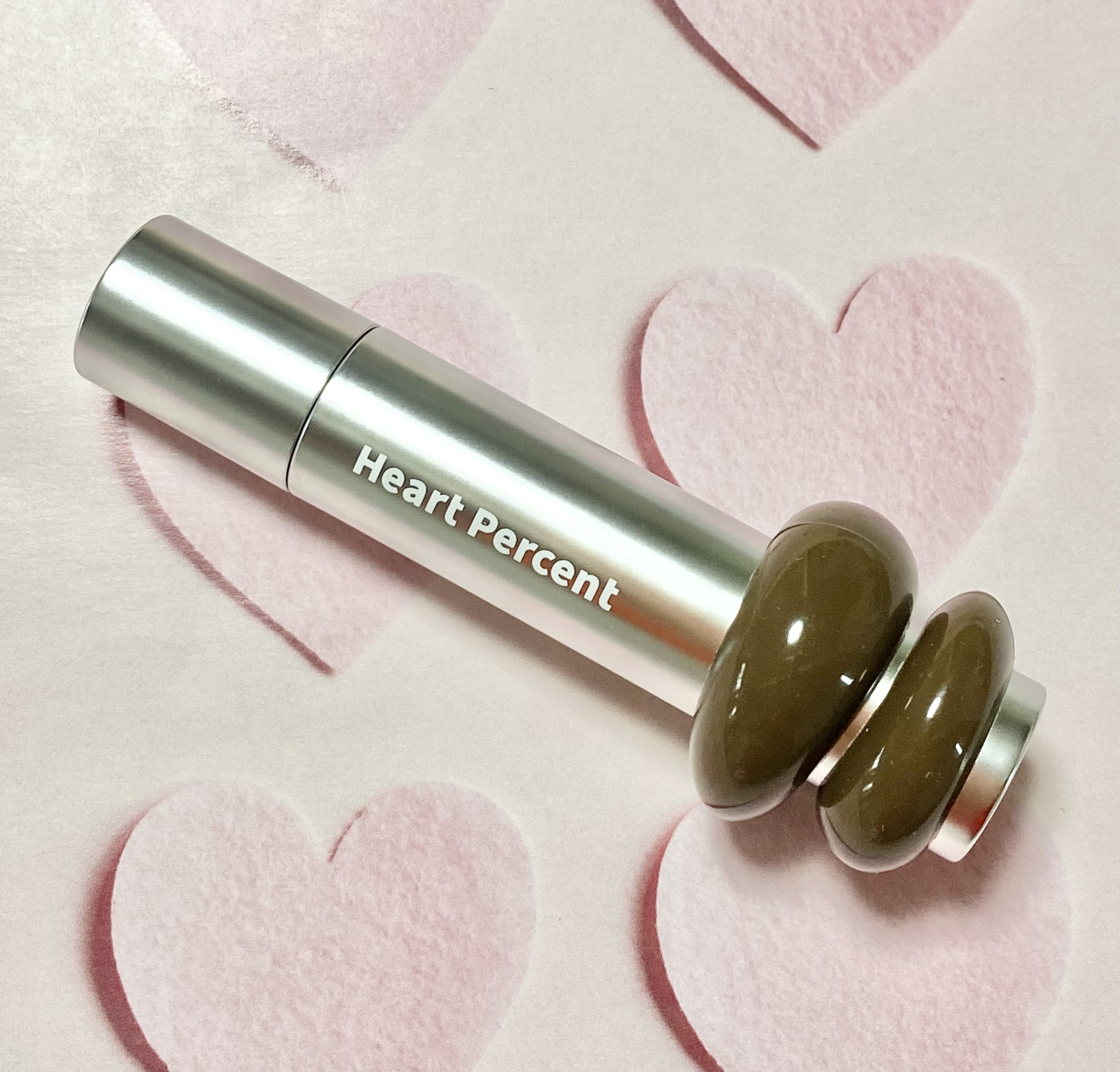 ドットオンムードワンウェイグロイティント 08 アーシー・ブラウン/Heart Percent/リップティントを使ったクチコミ（1枚目）