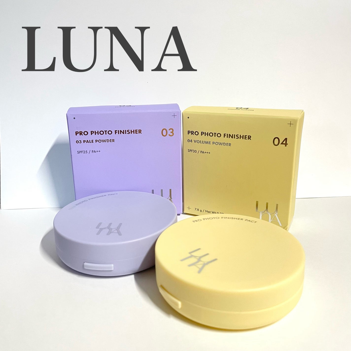 プロフォトフィニッシャー/LUNA/プレストパウダーを使ったクチコミ(1枚目)