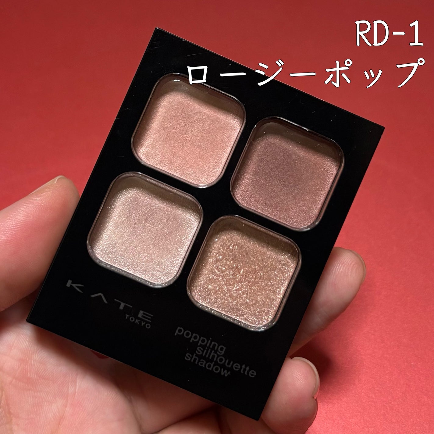 ケイト ポッピングシルエットシャドウ/KATE/アイシャドウパレットを使ったクチコミ(1枚目)