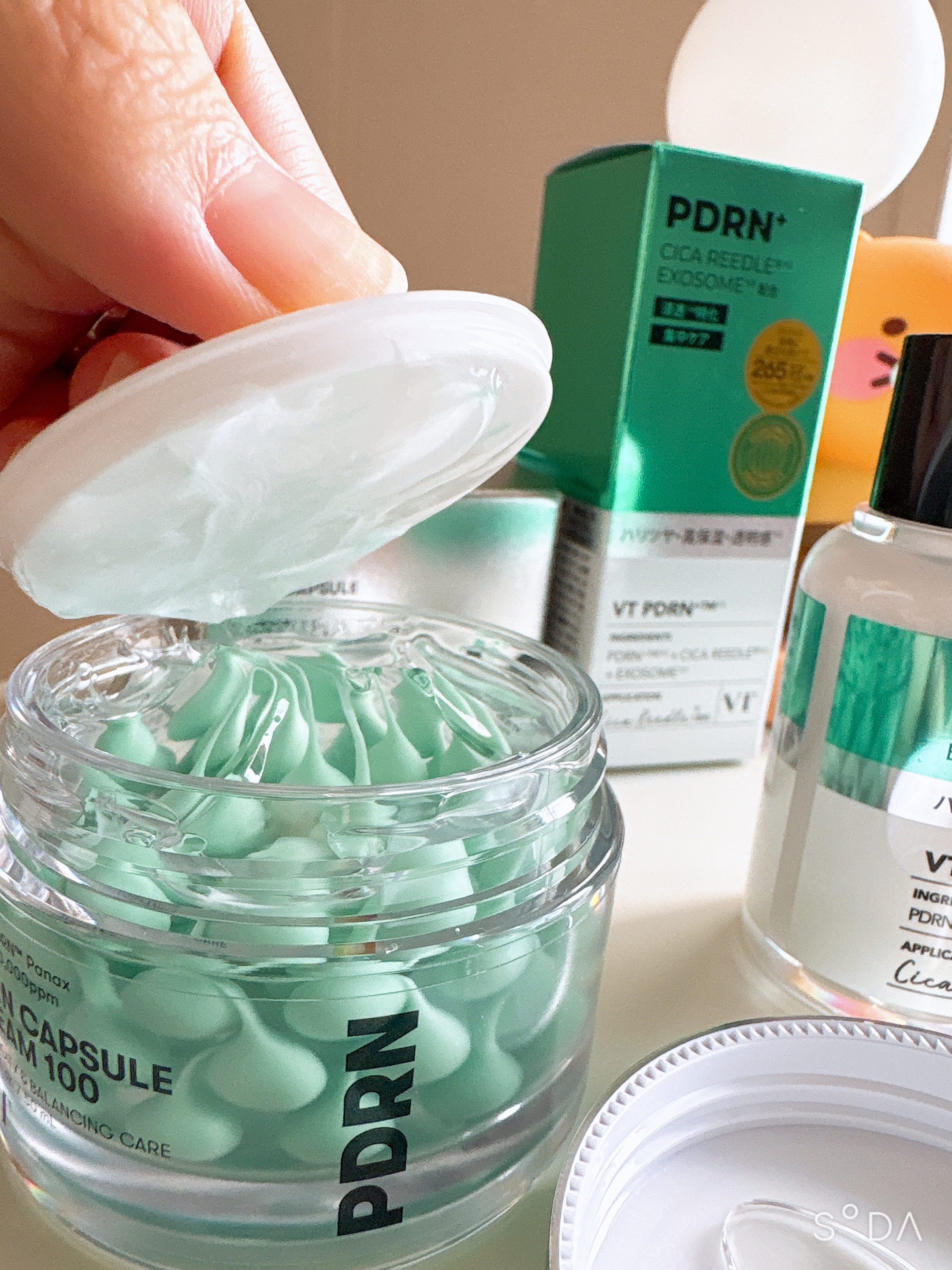 PDRN カプセルクリーム 100/VT/フェイスクリームを使ったクチコミ（1枚目）