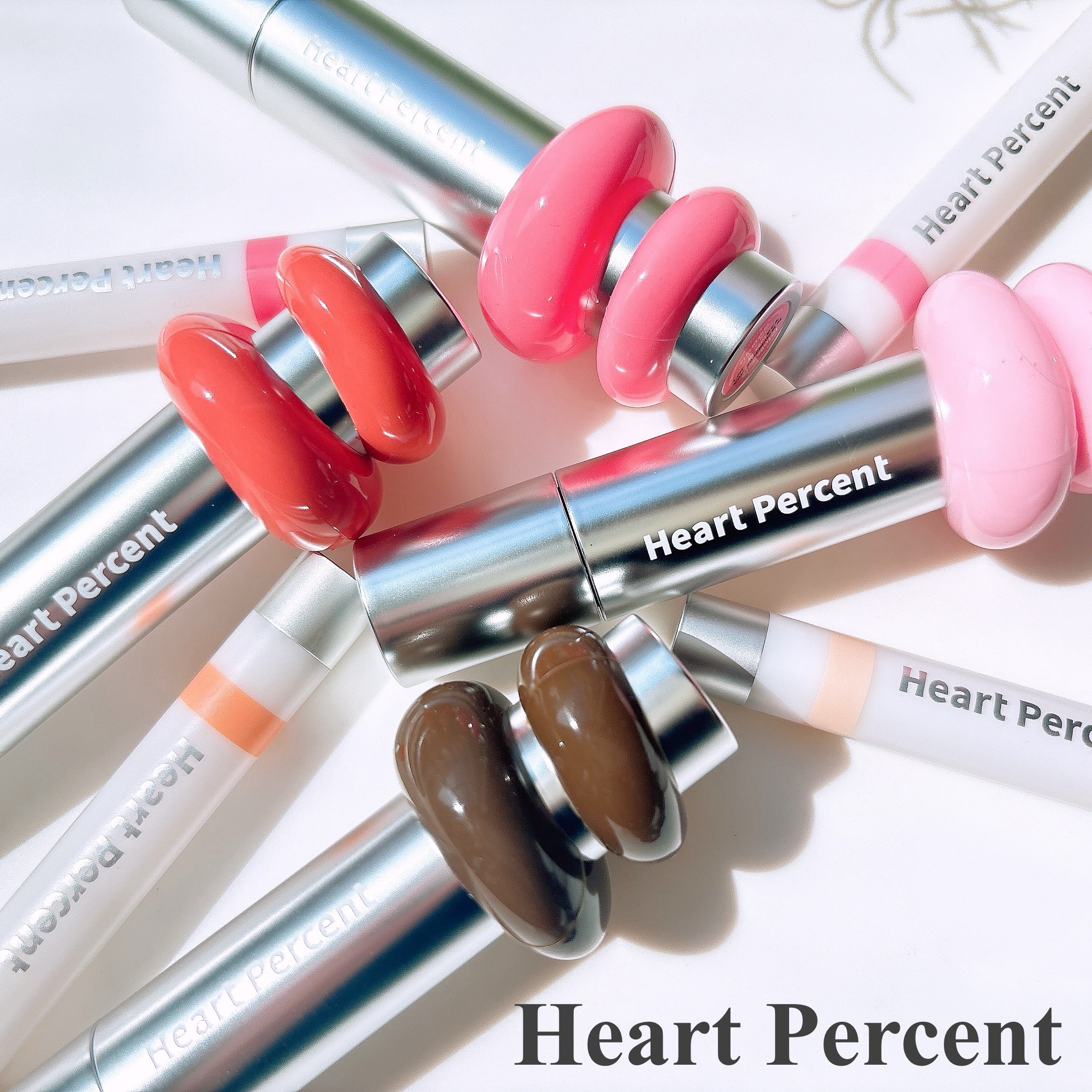 ドットオンムードワンウェイグロイティント/Heart Percent/リップティントを使ったクチコミ（1枚目）