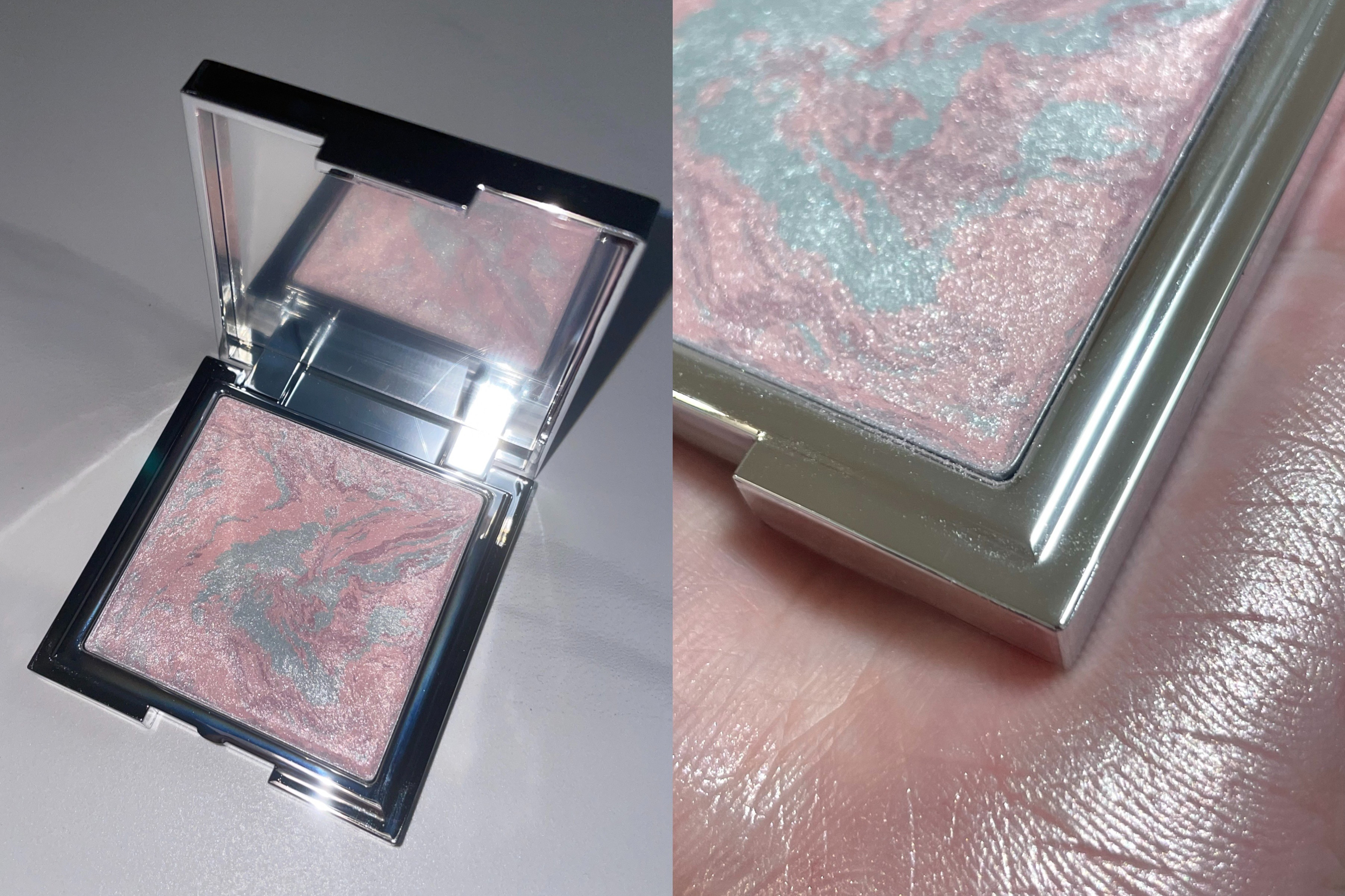 スキンルミナスハイライター/DEAR DAHLIA/パウダーハイライトを使ったクチコミ（2枚目）