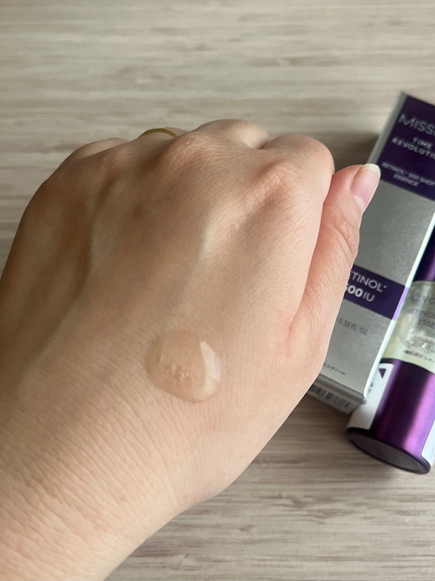 ミシャ タイムレボリューション レチ500ショット美容液/MISSHA/美容液を使ったクチコミ(3枚目)