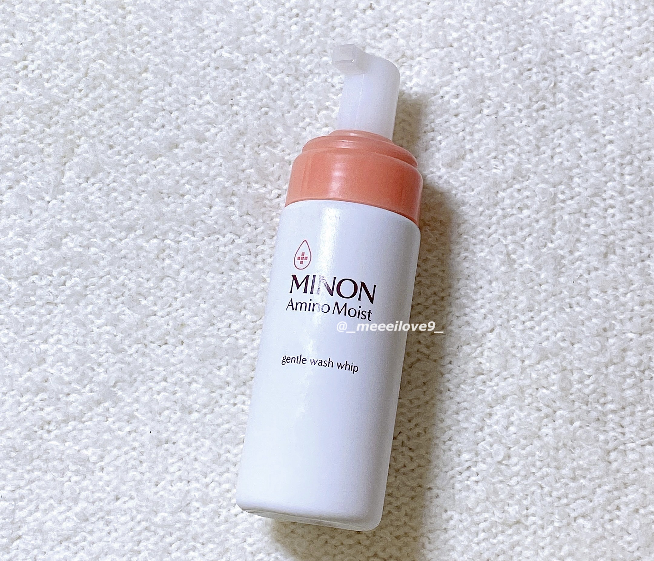 ミノン アミノモイスト ジェントルウォッシュ ホイップ/ミノン/泡洗顔を使ったクチコミ（1枚目）