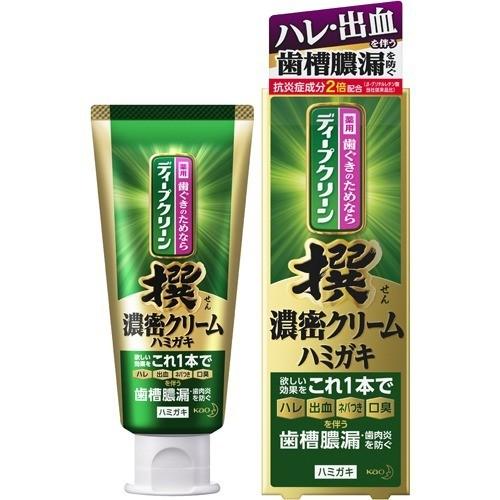 ディープクリーン ディープクリーン撰 濃密クリームハミガキ ハレ・出血を伴う歯槽膿漏を防ぐ