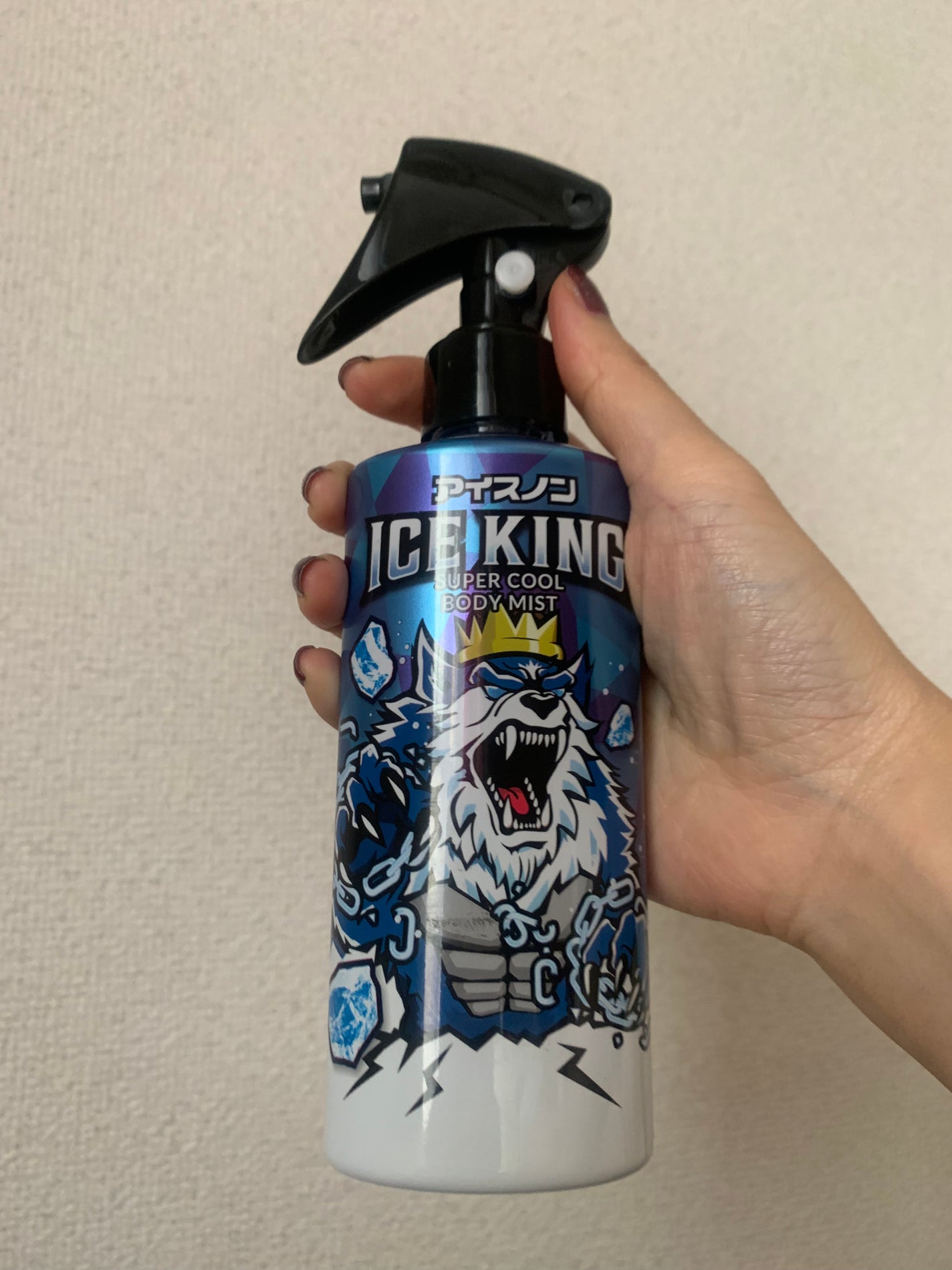 アイスノン ICEKING 極冷えボディミスト 無香料/アイスノン/ボディグッズを使ったクチコミ(3枚目)