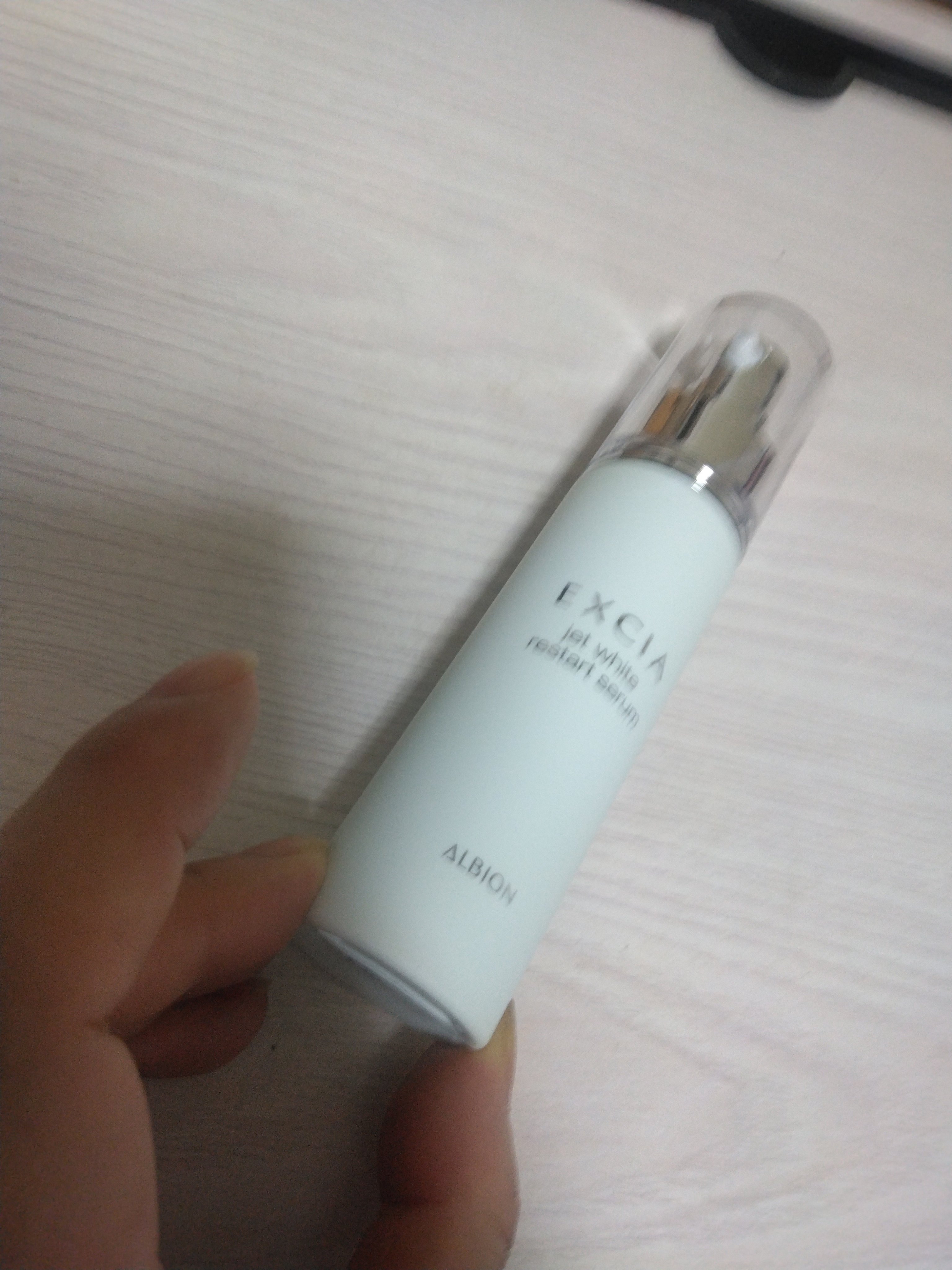 エクシア ジェットホワイト リスタートセラム/ALBION/美容液を使ったクチコミ（2枚目）
