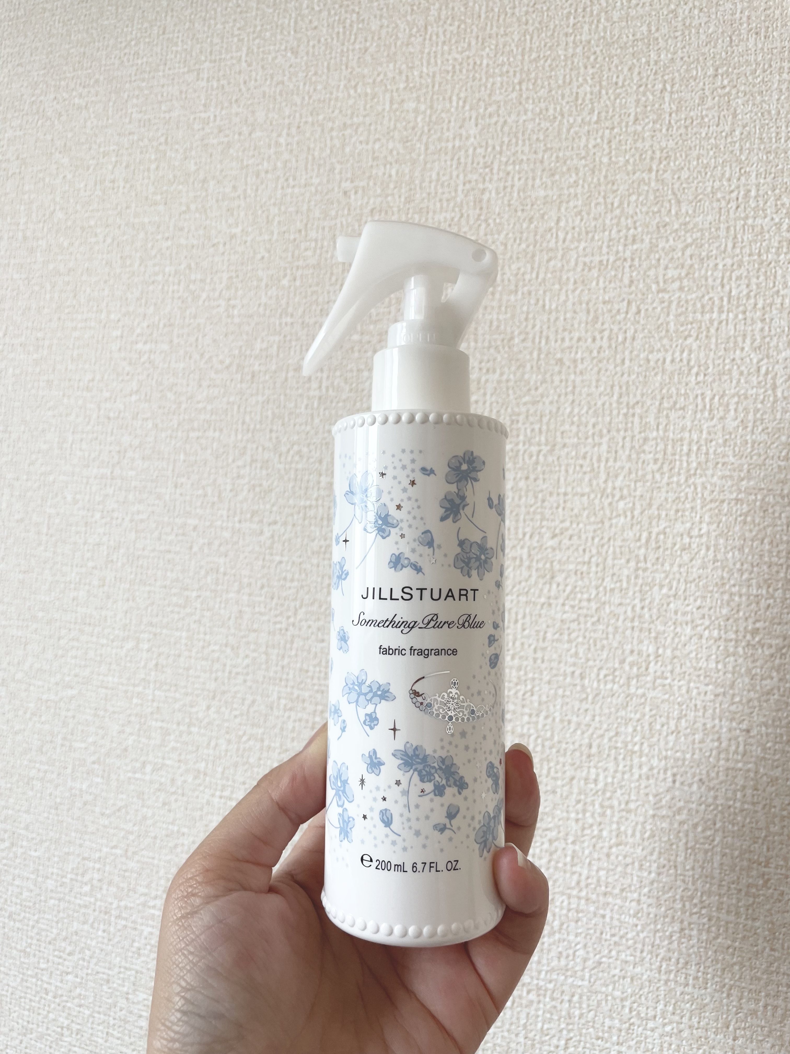 ジルスチュアート サムシングピュアブルー ファブリック フレグランス/JILL STUART/ファブリックミストを使ったクチコミ（1枚目）