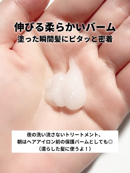 プロテインバーム B/moremo/アウトバストリートメントを使ったクチコミ(3枚目)