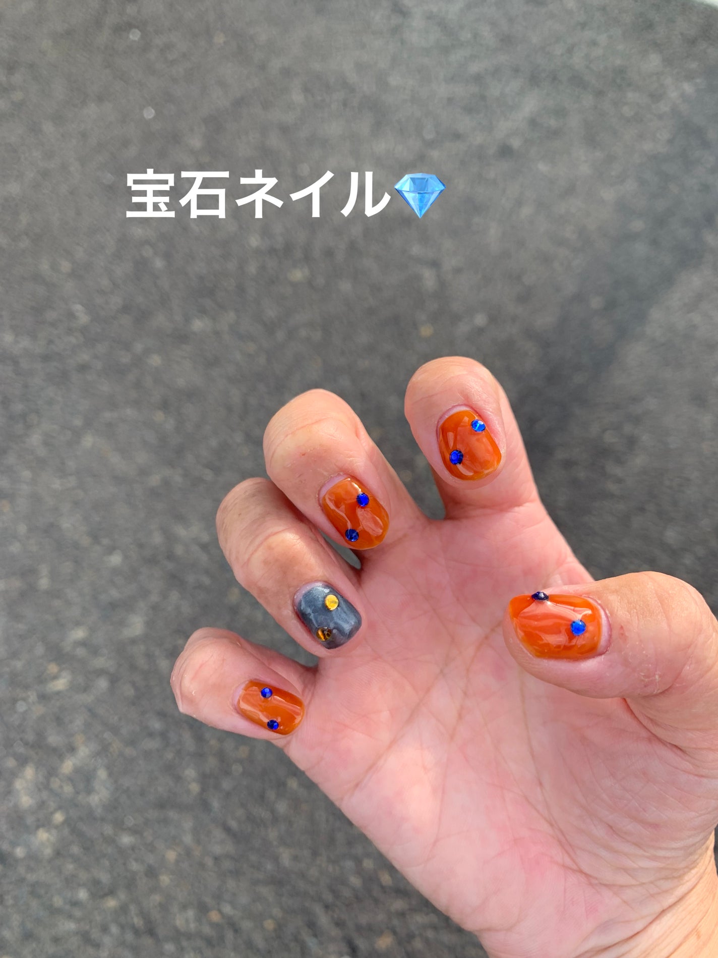 ジェルネイル/ジェルミーワン/ジェルネイルを使ったクチコミ(1枚目)