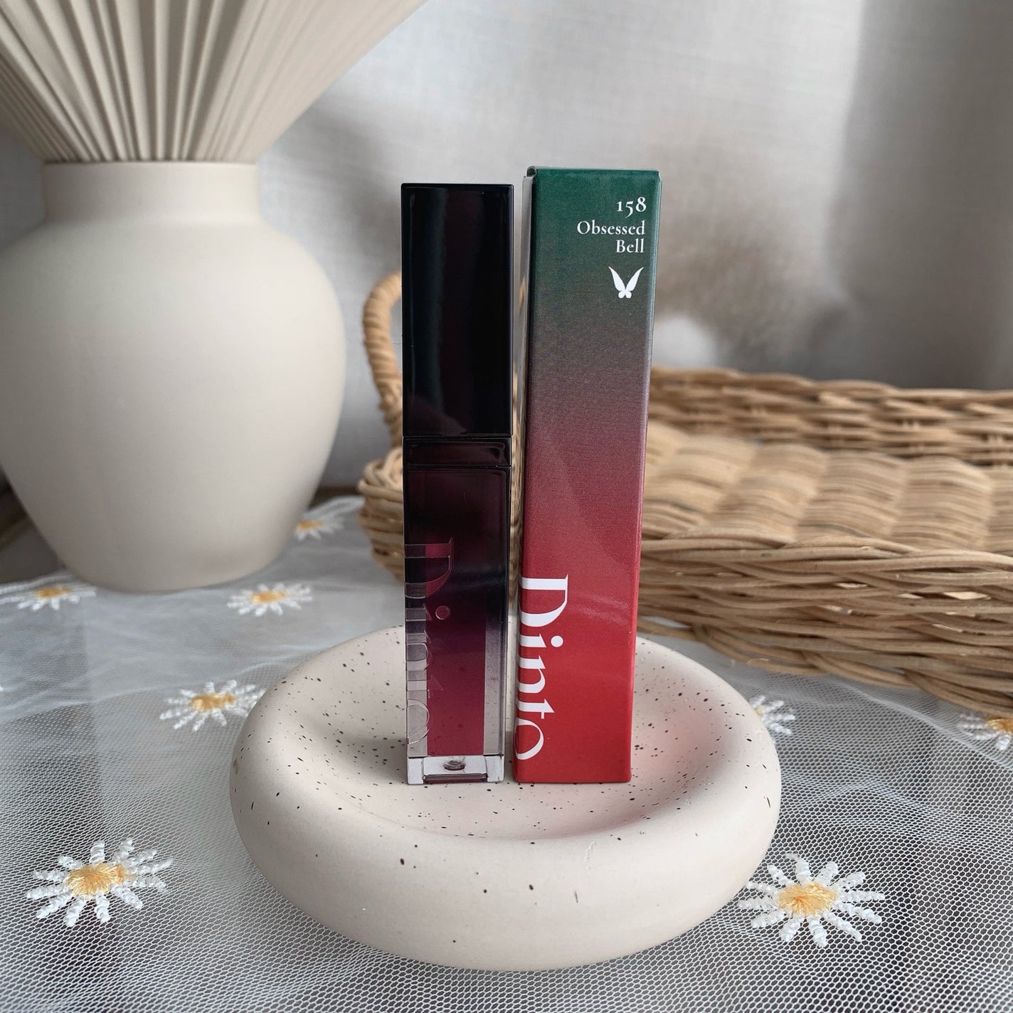 ディープキスド プランピング リップエナメル/Dinto/リップグロスを使ったクチコミ(8枚目)