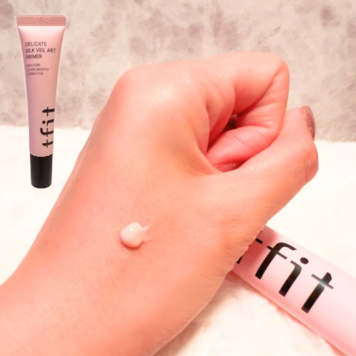 デリケートシルクベールアートプライマー/TFIT/化粧下地を使ったクチコミ（3枚目）