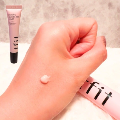 デリケートシルクベールアートプライマー/TFIT/化粧下地を使ったクチコミ(3枚目)