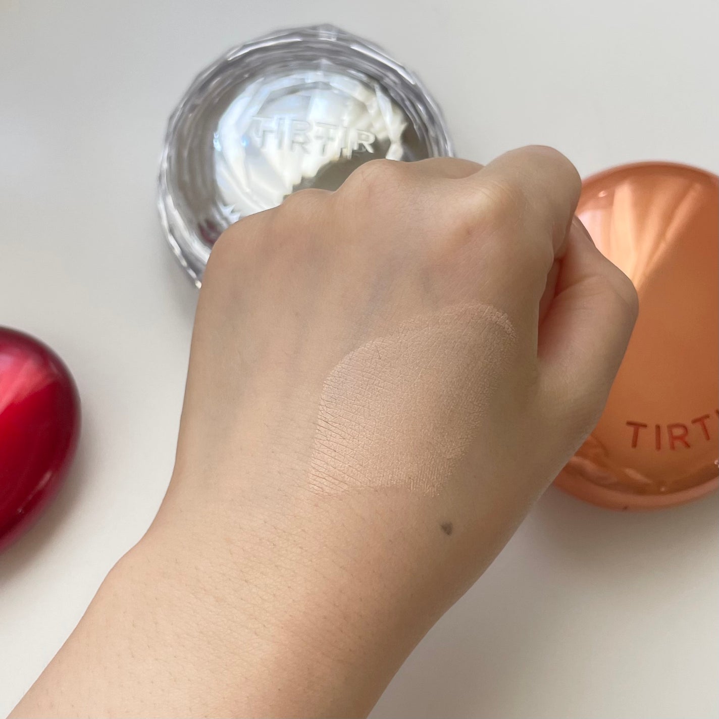マスク フィット レッド クッション/TIRTIR(ティルティル)/クッションファンデーションを使ったクチコミ(4枚目)