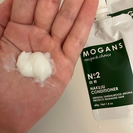 ノンシリコン アミノ酸 シャンプー/コンディショナー白樹(はくじゅ)/MOGANS/市販シャンプーを使ったクチコミ(4枚目)