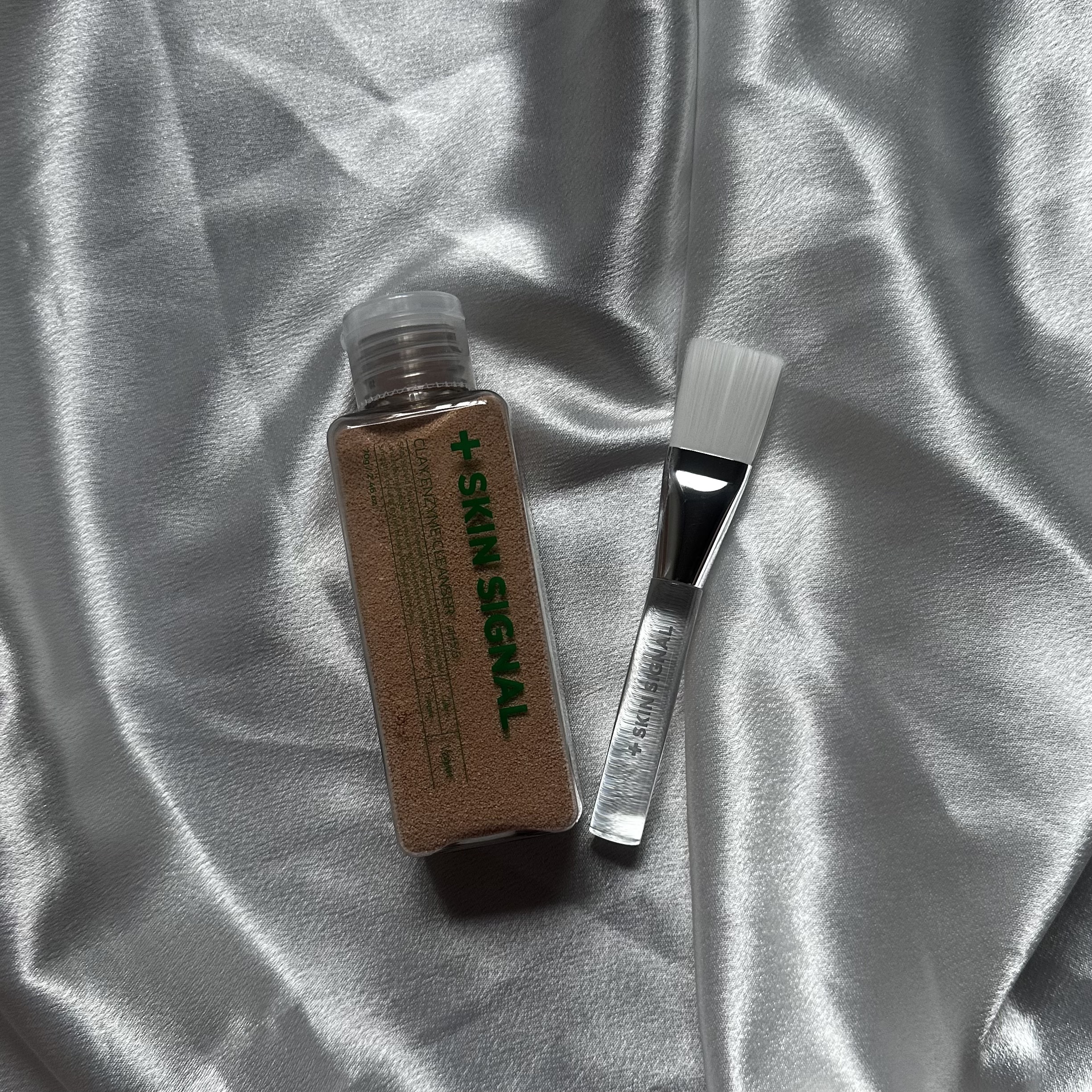 ピンククレイ酵素クレンザー/SKIN SIGNAL/洗顔パウダーを使ったクチコミ（1枚目）