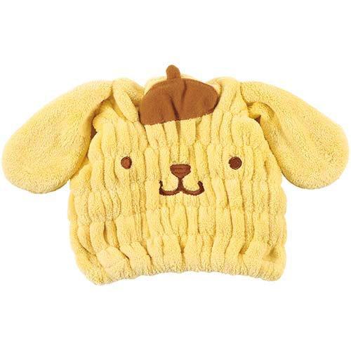吸水速乾タオルキャップ ポムポムプリン