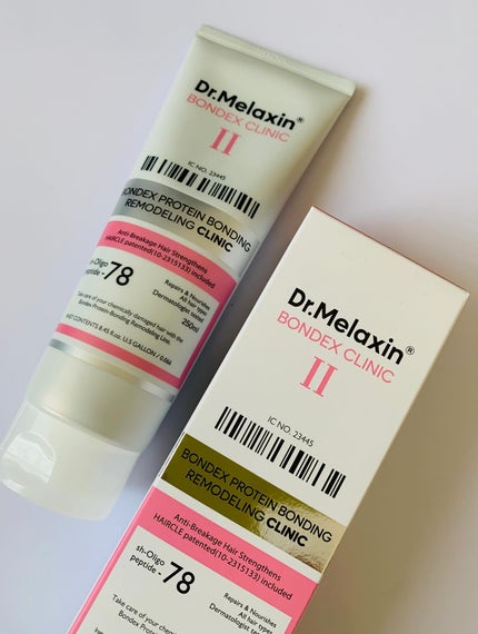 ボンデックス タンパク質結合リモデリングトリートメント/Dr.Melaxin/洗い流すヘアトリートメントを使ったクチコミ(2枚目)