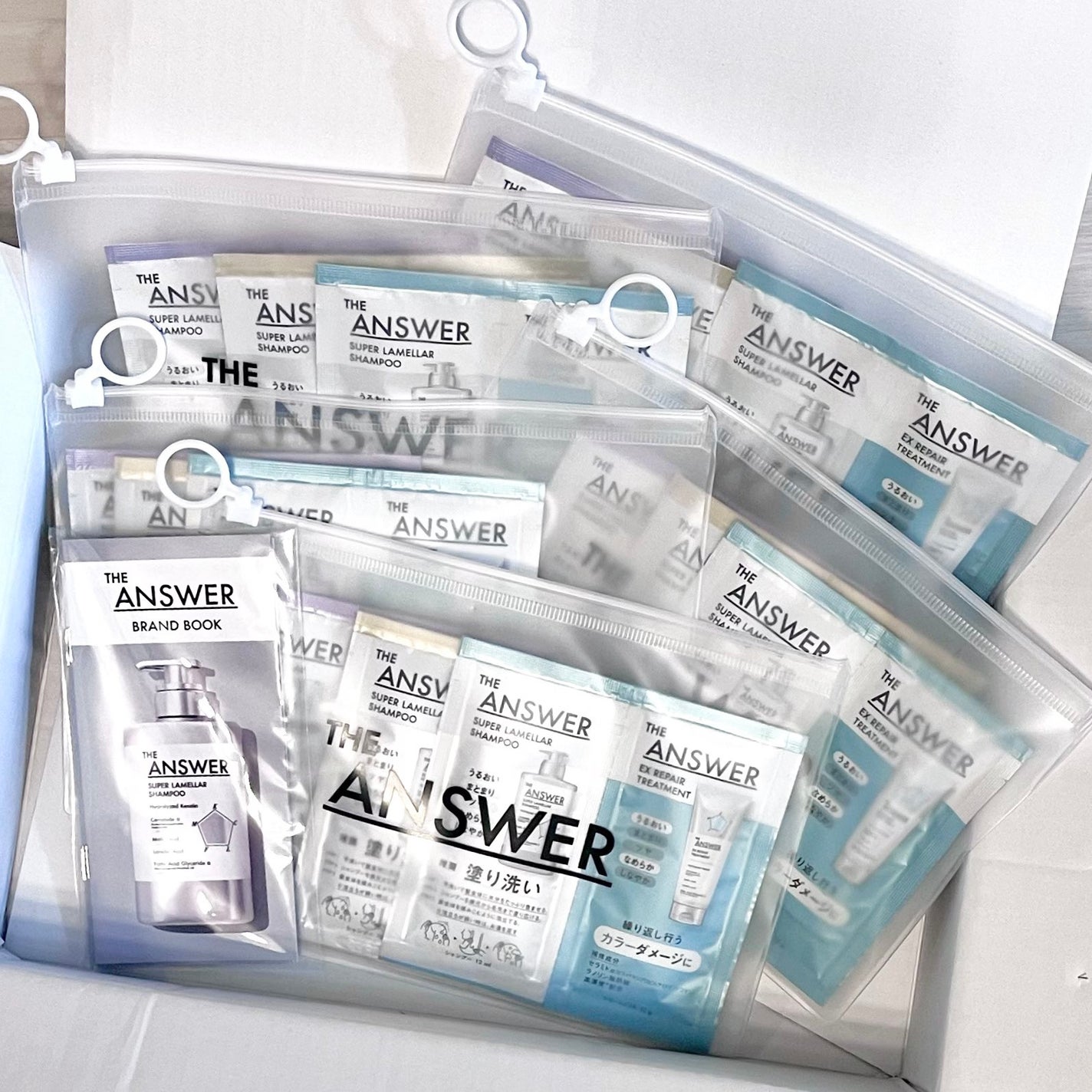 瑠璃❄️フォロバ100 on LIPS 「花王様にレビューを見ていただけたようで、THEANSWERのシ..」(1枚目)