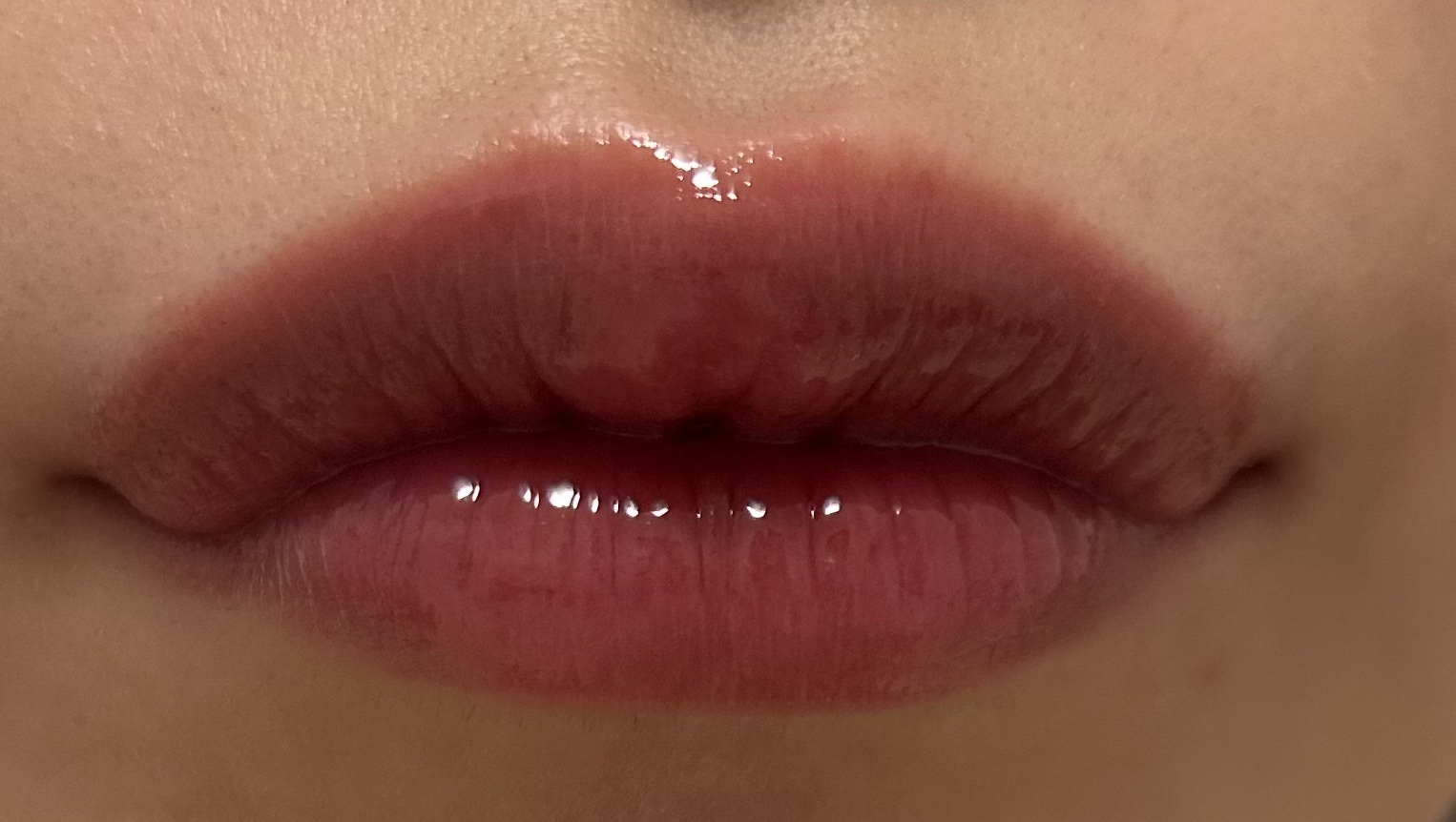 デュー ドロップ ティント/Coralhaze/リップティントを使ったクチコミ（2枚目）