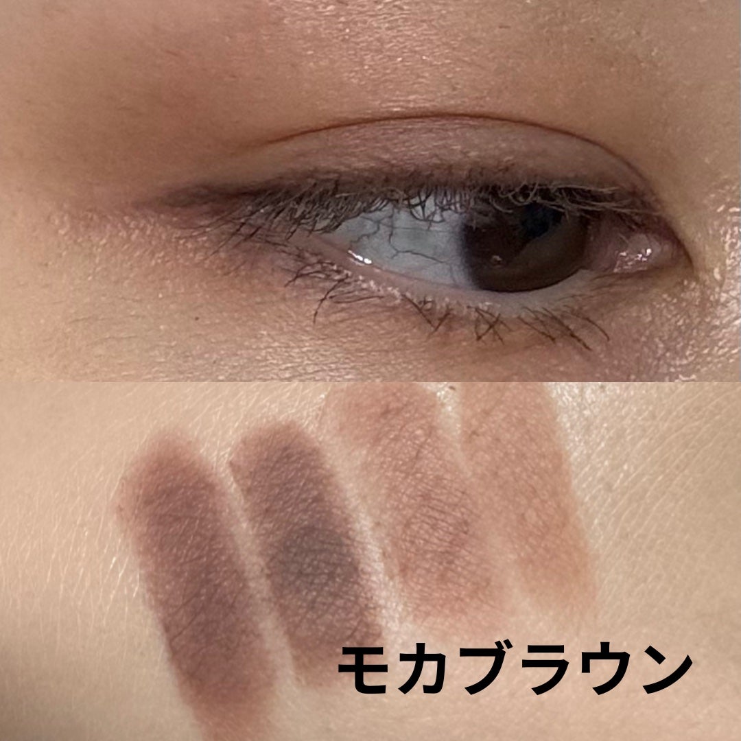 &. Wチャーム アイシャドウマットカラーマルチパレット/DAISO/アイシャドウパレットを使ったクチコミ(5枚目)