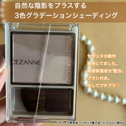 ブレンドカラーシェーディング/CEZANNE/シェーディングを使ったクチコミ(2枚目)