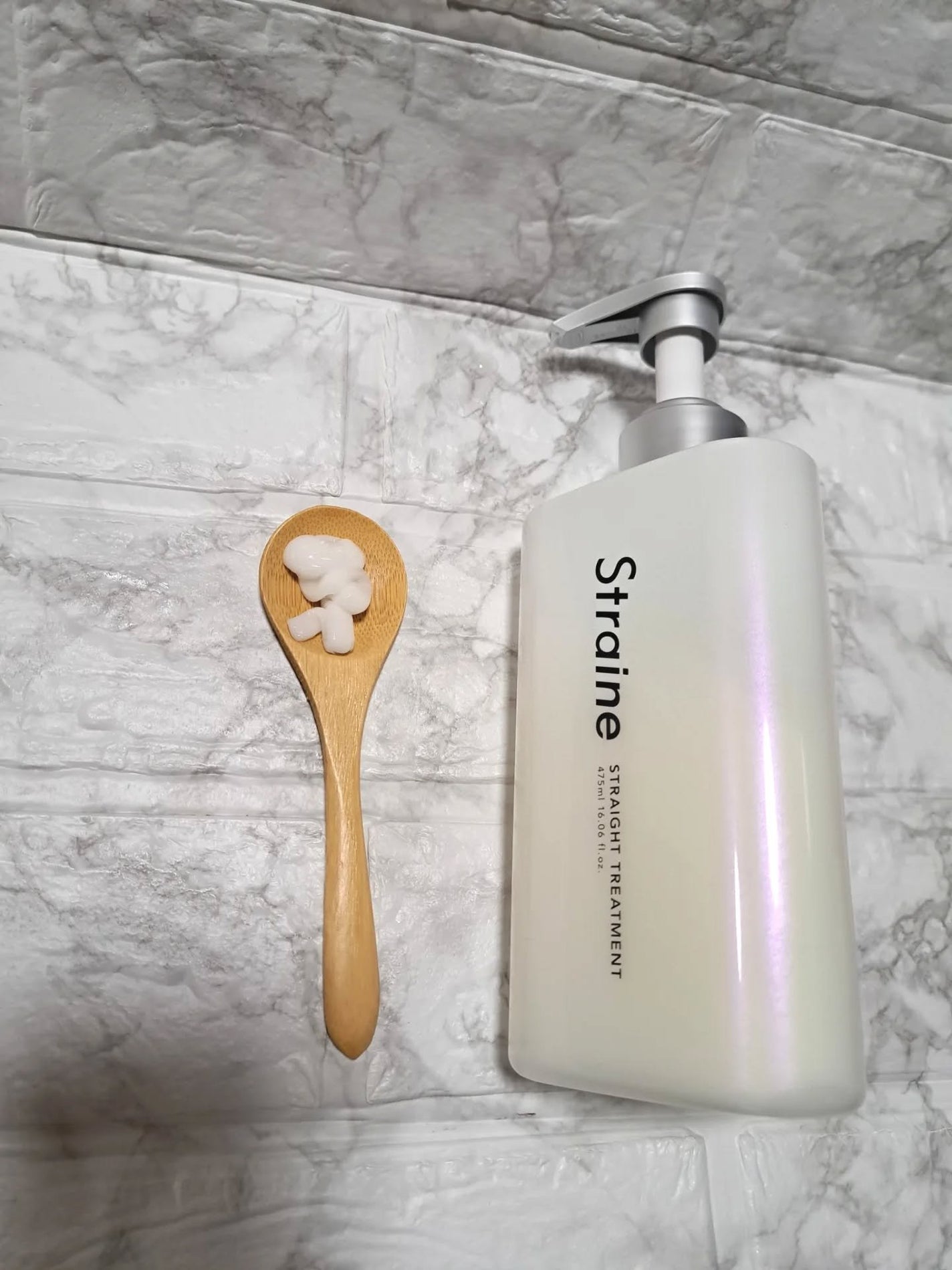 ストレートシャンプー/ストレートトリートメント ホワイトブロッサムの香り/Straine/市販シャンプーを使ったクチコミ(6枚目)