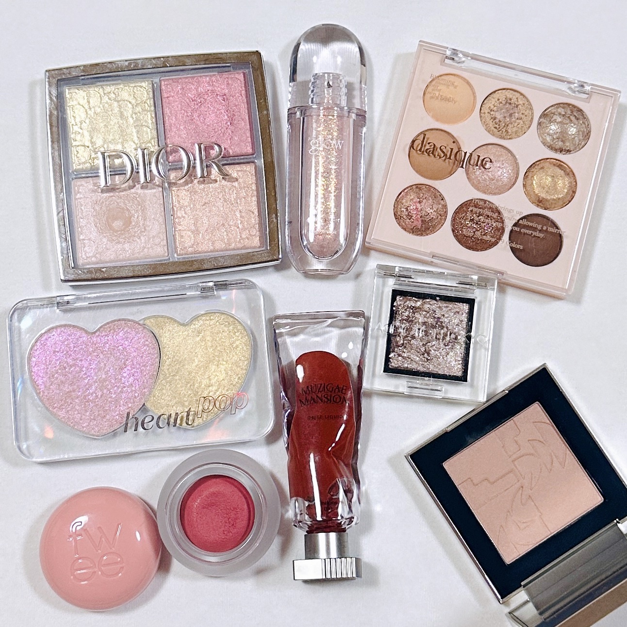 ディオール バックステージ フェイス グロウ パレット/Dior/ハイライトを使ったクチコミ（1枚目）