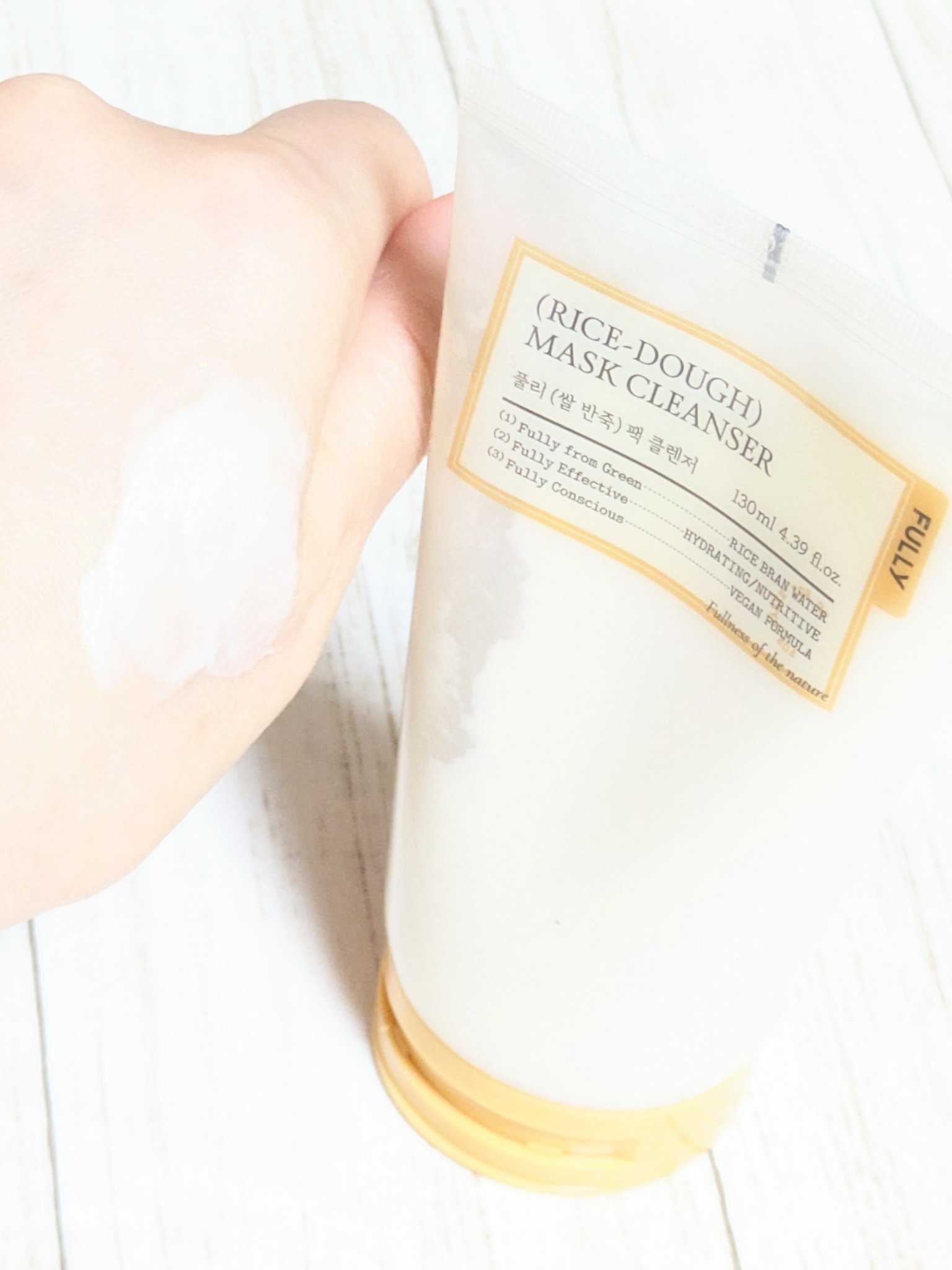 グリーントマトクレイマスククレンザー/FULLY/洗い流すパック・マスクを使ったクチコミ（3枚目）