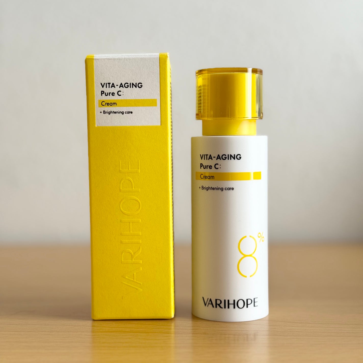 ビタエイジング ピュアビタミンC クリーム/VARI:HOPE/フェイスクリームを使ったクチコミ(1枚目)