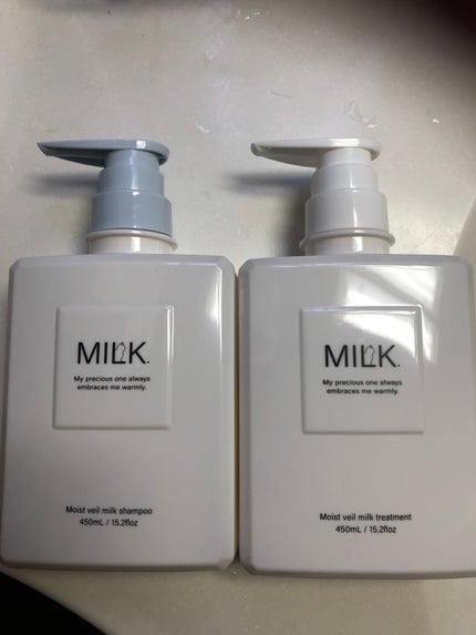 モイストヴェール シャンプー/トリートメント<無香料>/MILK./市販シャンプーを使ったクチコミ(1枚目)