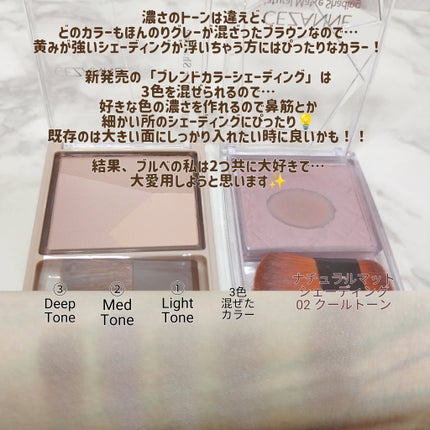 ナチュラルマットシェーディング/CEZANNE/シェーディングを使ったクチコミ(5枚目)