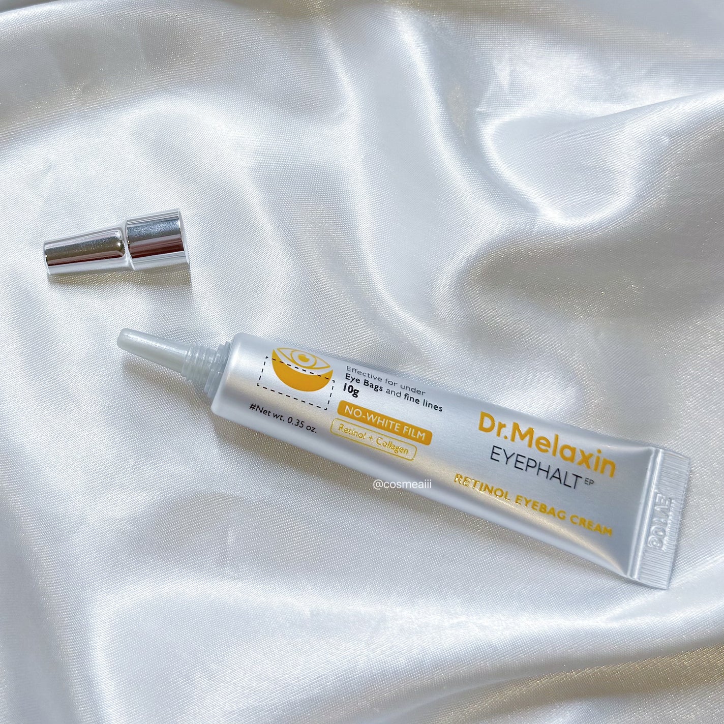 レチノールアイファルトアイバッククリーム/Dr.Melaxin/アイケア・アイクリームを使ったクチコミ(4枚目)