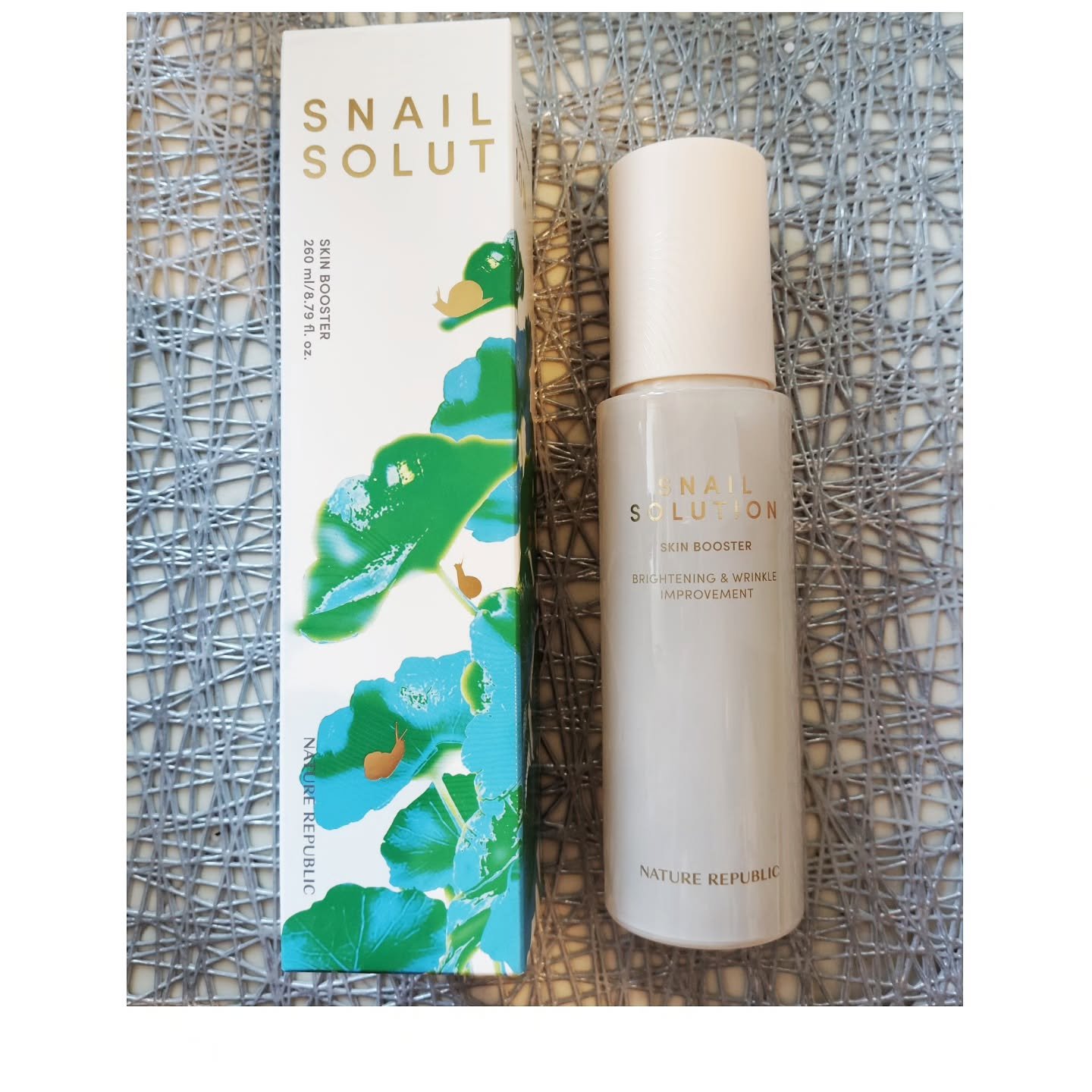 スネイルソリューション スキンブースター(R)/ネイチャーリパブリック/ブースター・導入液を使ったクチコミ（1枚目）