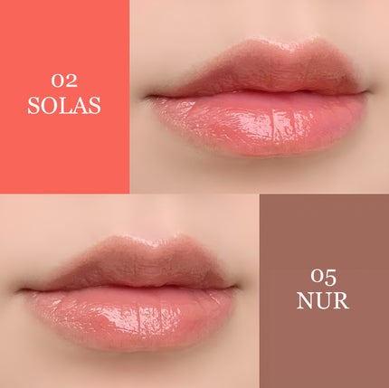 MELTING FIT SHINE BALM/Lummir/口紅を使ったクチコミ(4枚目)