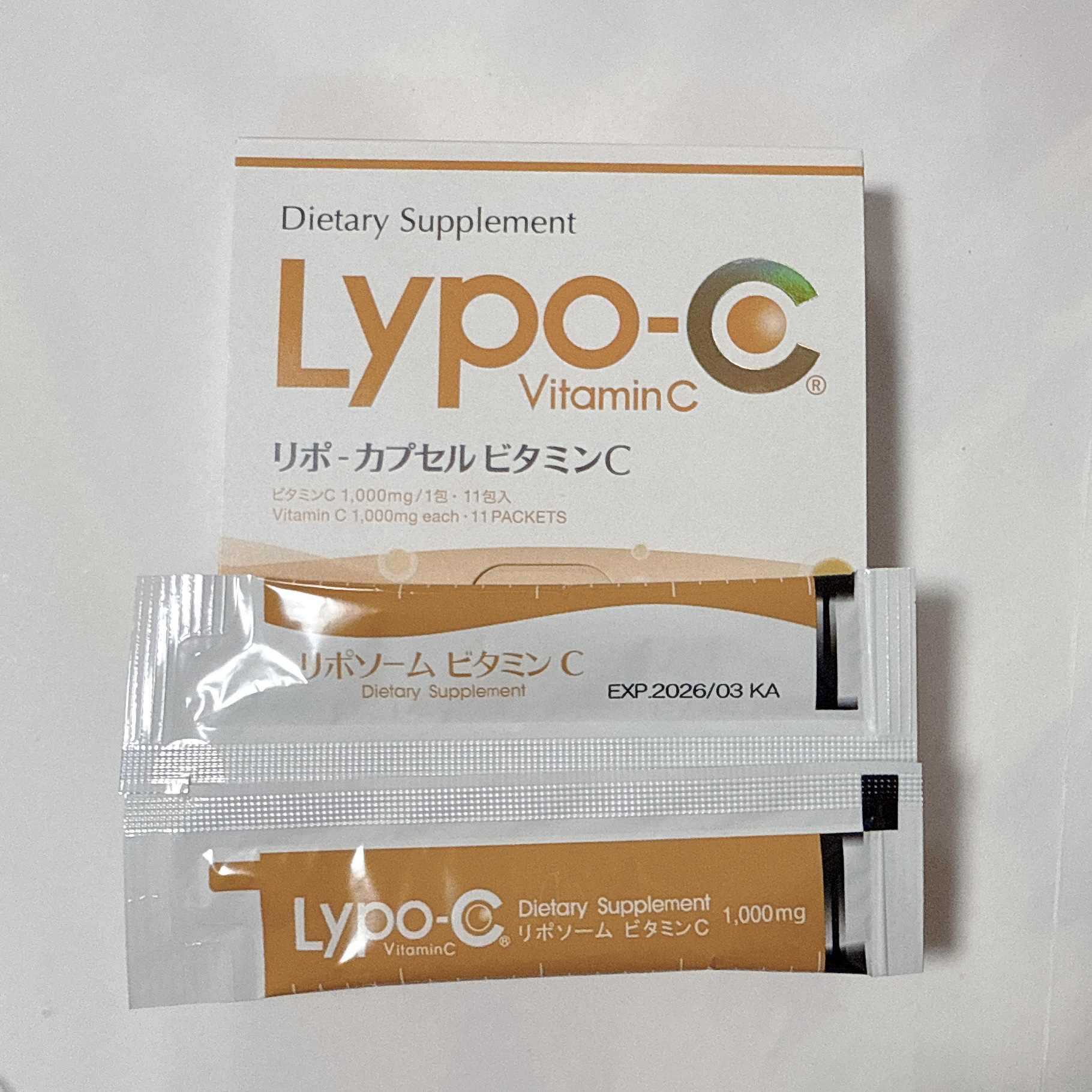 リポC✨吸収率の高いビタミンCサプリメント

▫️SPIC
リポカプセルビタミンC

普通のビタミンCのサプリよりもリポソームになったビタミンCの方が吸収率が高く、効果も早く現れるそうです！

空腹時に飲んだ方が吸収率が高いそうなので、夜寝