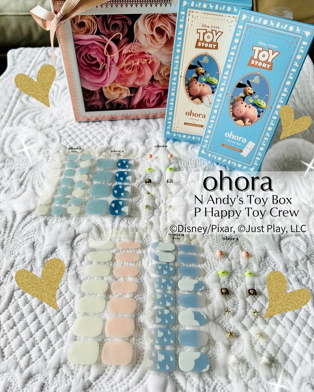 ハンド&ペディキュアセット Disney collection/ohora/ネイルシールを使ったクチコミ(6枚目)