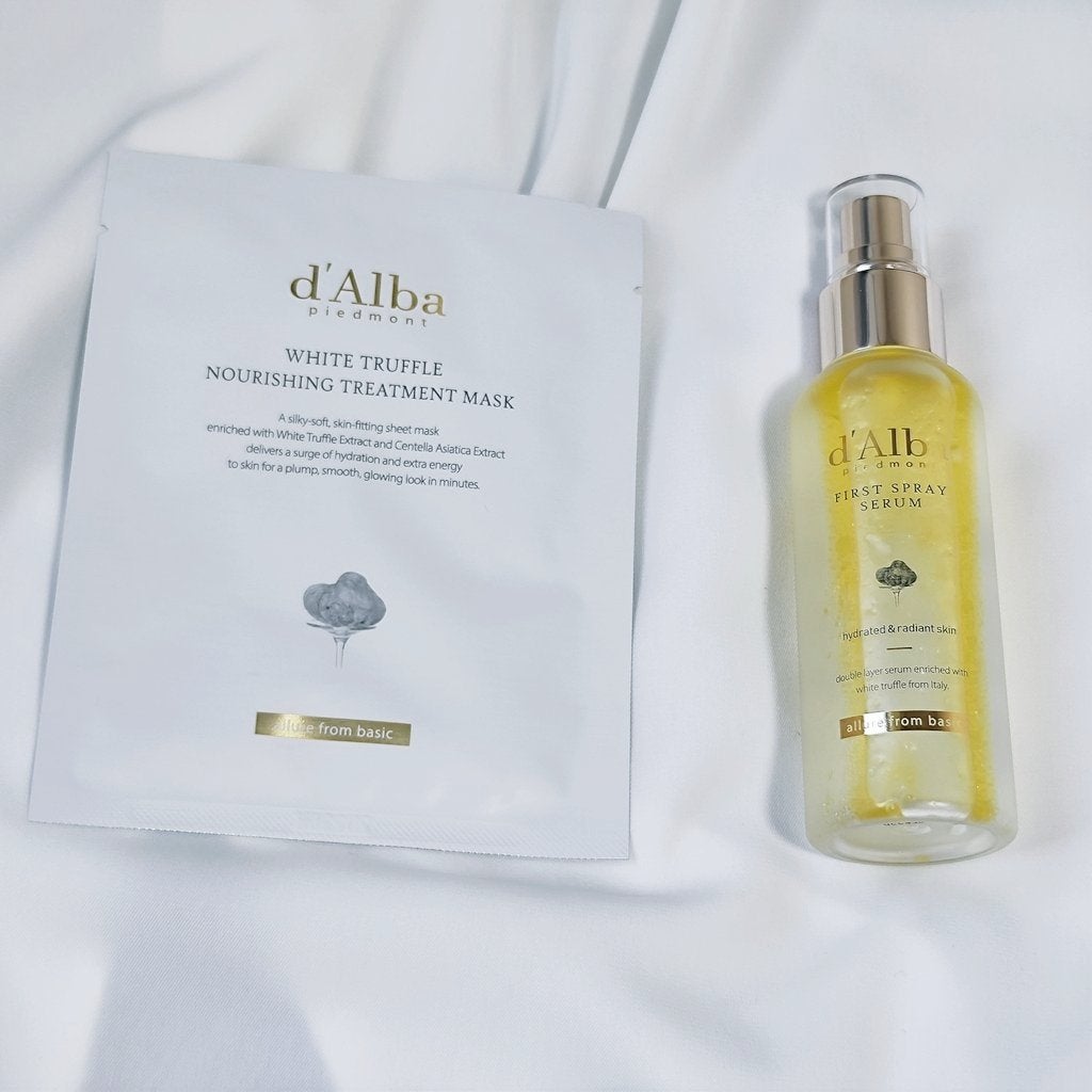 ダルバ ホワイトトリュフファーストスプレーセラム/ダルバ/ミスト状化粧水を使ったクチコミ(1枚目)