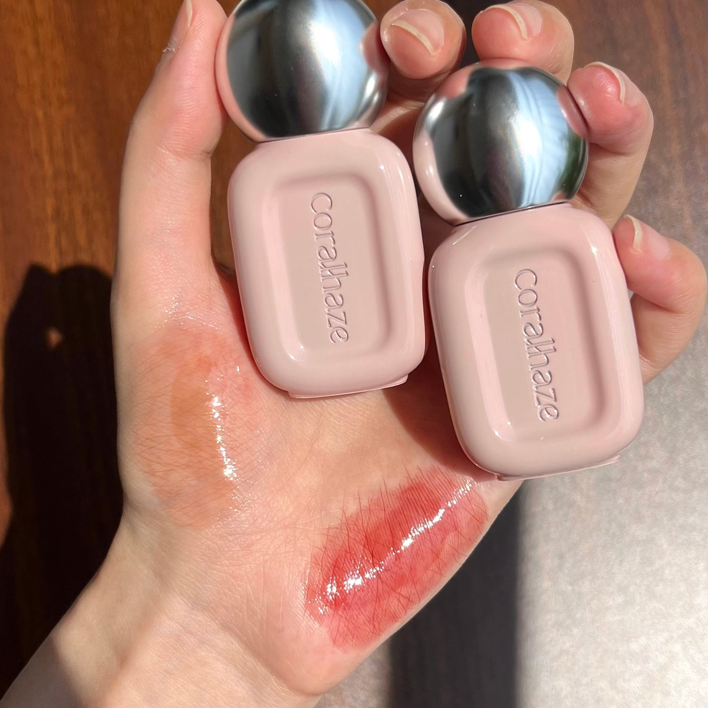 デュー ドロップ ティント/Coralhaze/リップティントを使ったクチコミ(1枚目)