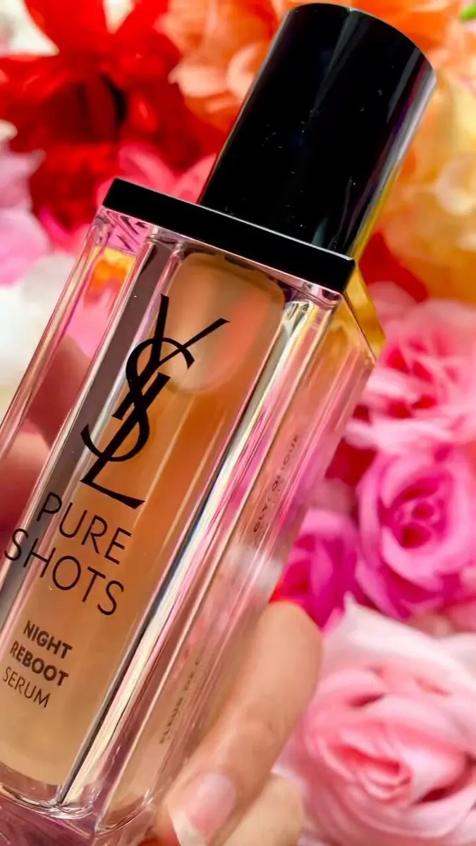 ピュアショット ナイト リチャージセラム/YVES SAINT LAURENT BEAUTE/美容液を使ったクチコミ（3枚目）