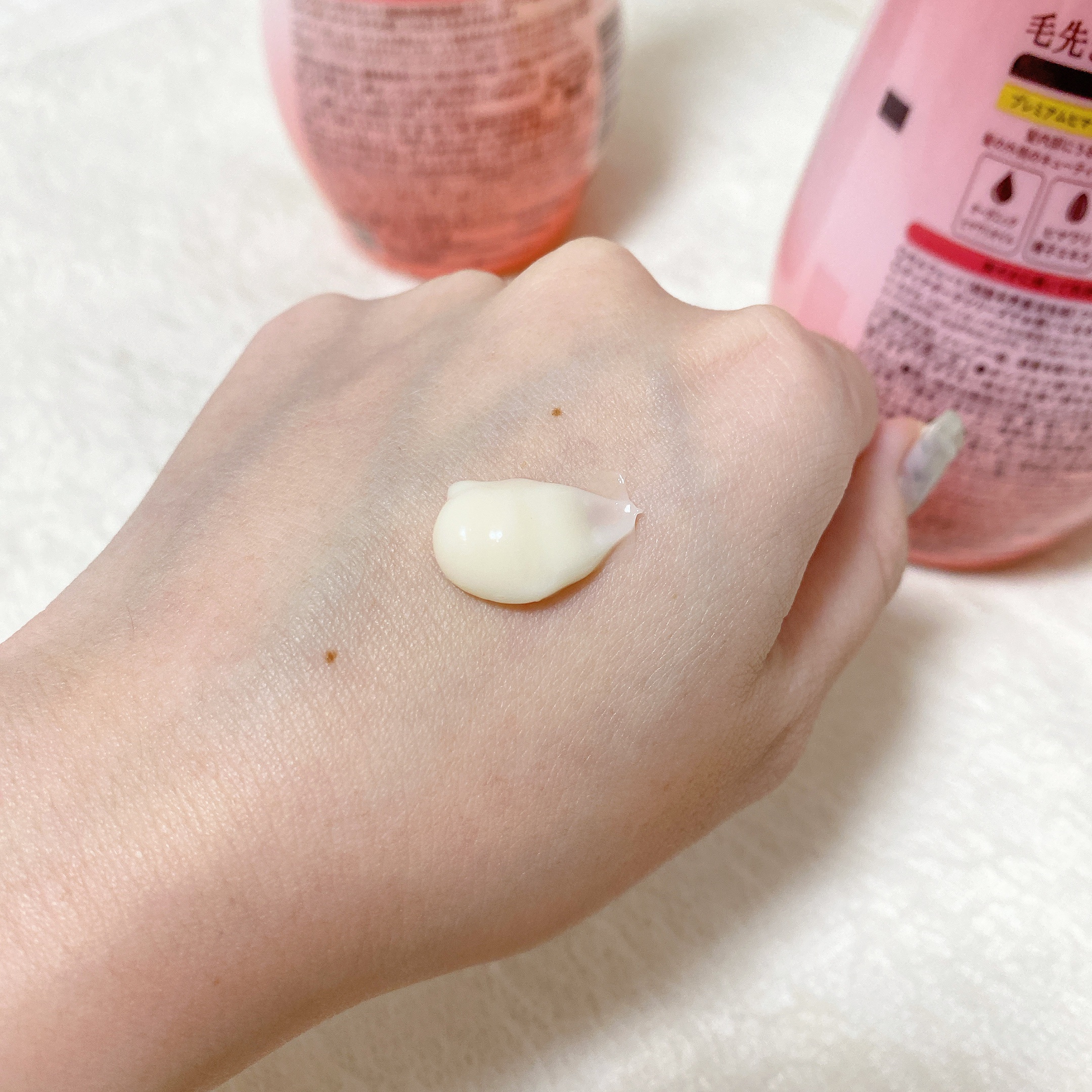 オイルインシャンプー／オイルインコンディショナー (グロス＆リペア)/ディアボーテ/市販シャンプーを使ったクチコミ（3枚目）