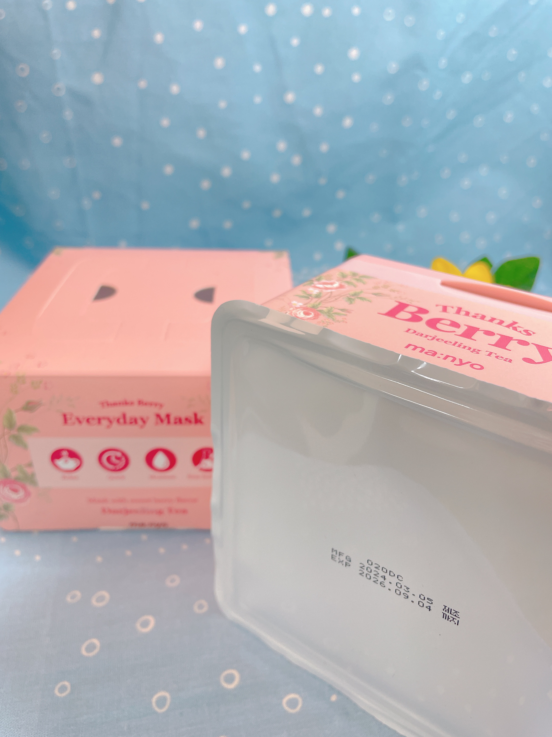 Thanks Berry ダージリンティー マスク/manyo/シートマスク・パックを使ったクチコミ（2枚目）