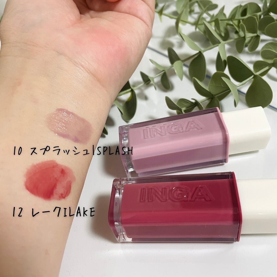 ウォーターグローリップティント/INGA/リップティントを使ったクチコミ(2枚目)
