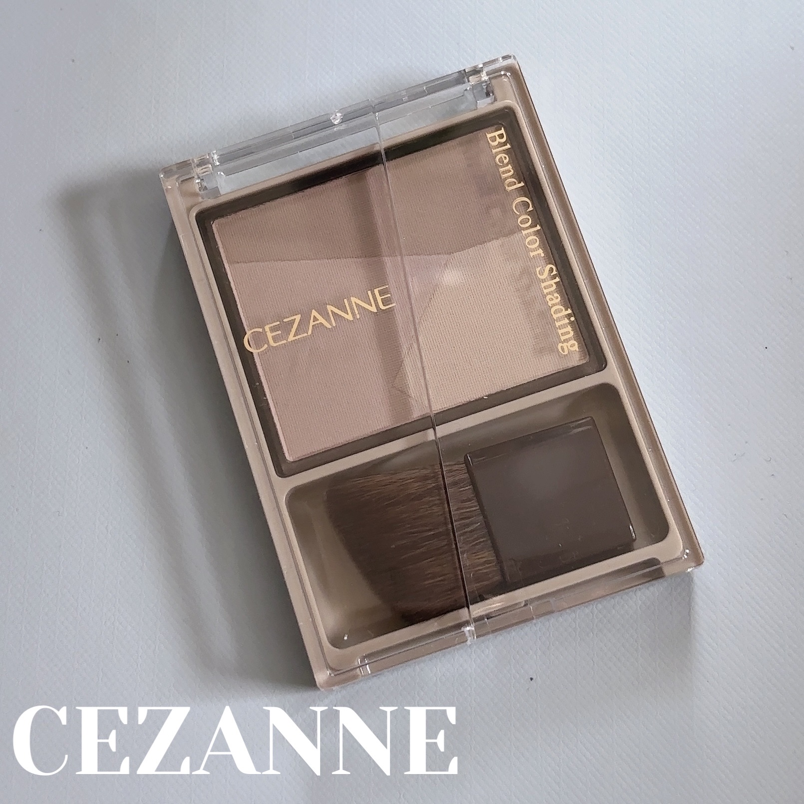 ブレンドカラーシェーディング/CEZANNE/シェーディングを使ったクチコミ（1枚目）