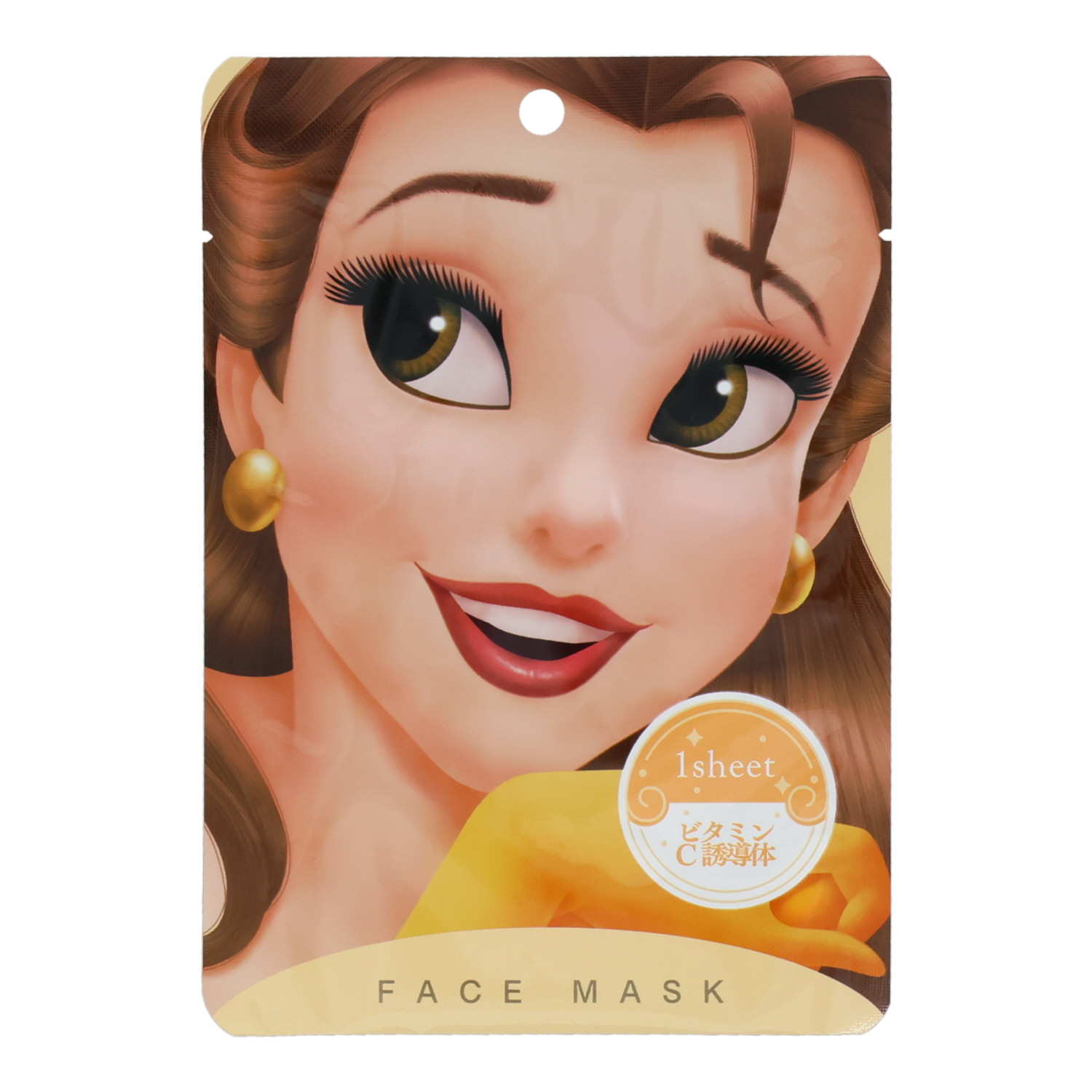 SHOBIDO Disney リアルプリンセスコスメコレクション フェイスマスク＜ベル＞