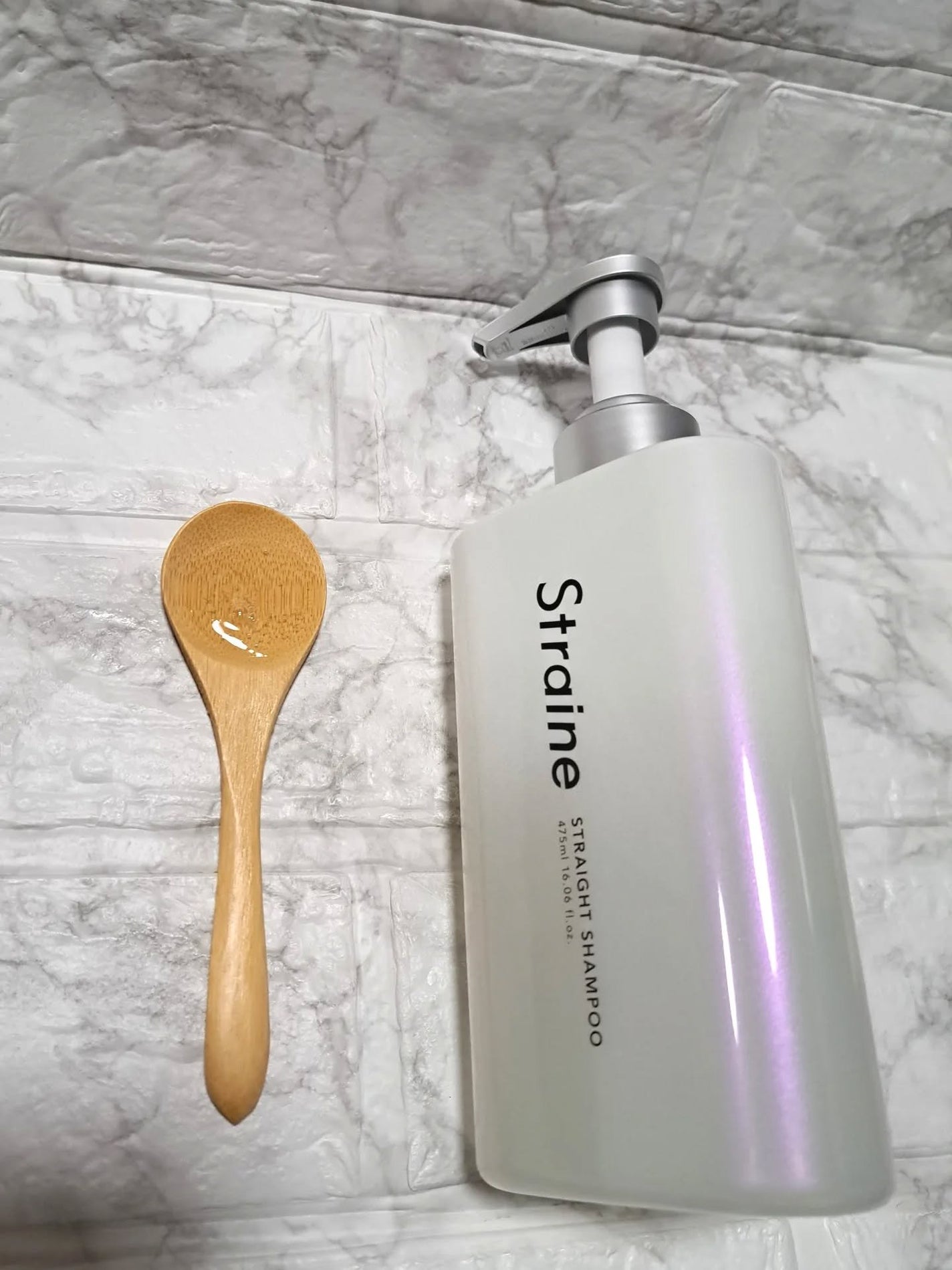 ストレートシャンプー/ストレートトリートメント ホワイトブロッサムの香り/Straine/市販シャンプーを使ったクチコミ(4枚目)