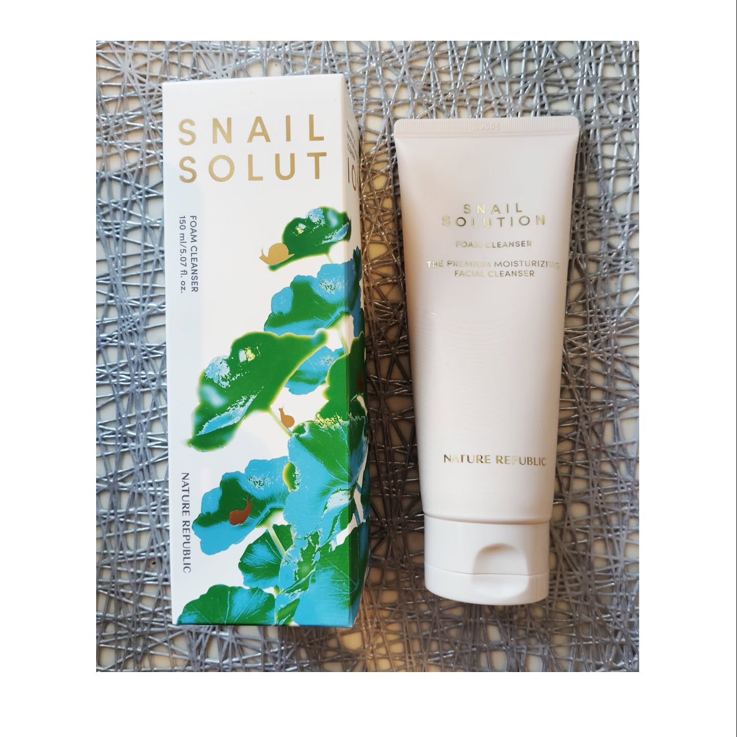 スネイルソリューション洗顔フォーム /ネイチャーリパブリック/洗顔フォームを使ったクチコミ（1枚目）