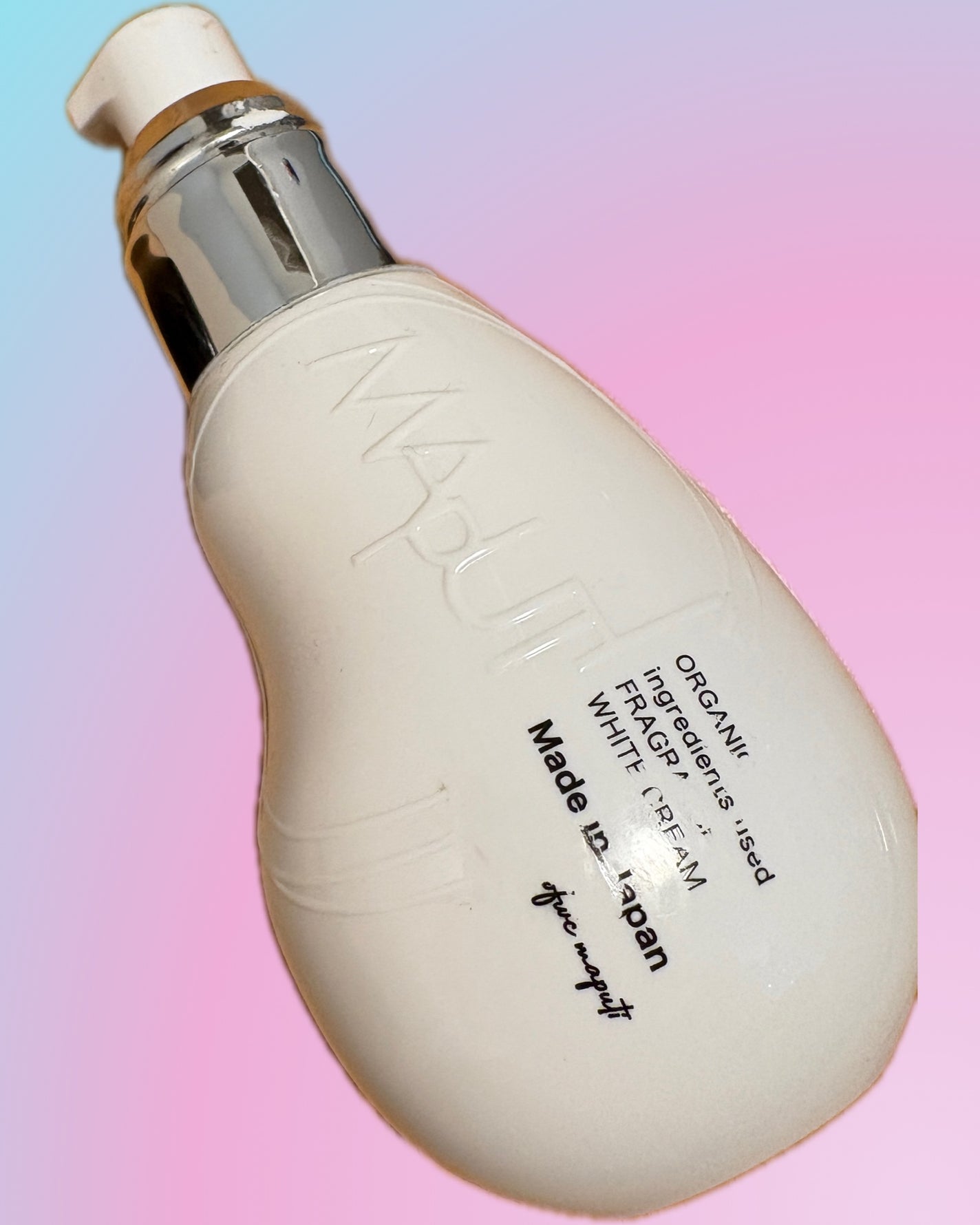 オーガニックフレグランスホワイトクリーム/MAPUTI/デリケートゾーンケアを使ったクチコミ(1枚目)