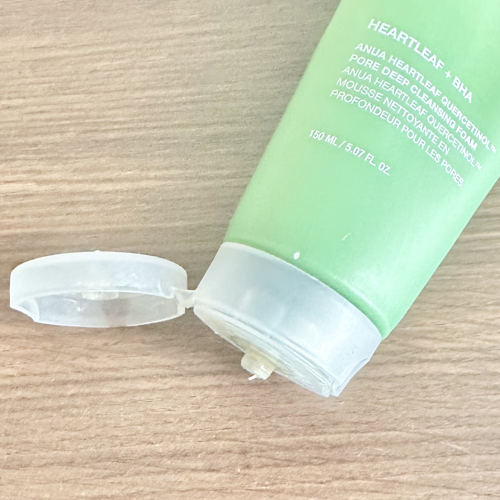 ドクダミポアディープクレンジングフォーム/Anua/洗顔フォームを使ったクチコミ（2枚目）